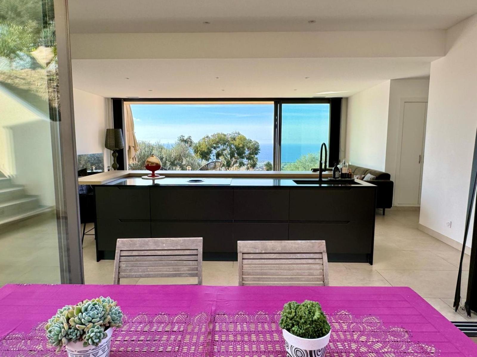 Super Villa Moderne Corbara Vue Mer Eksteriør billede