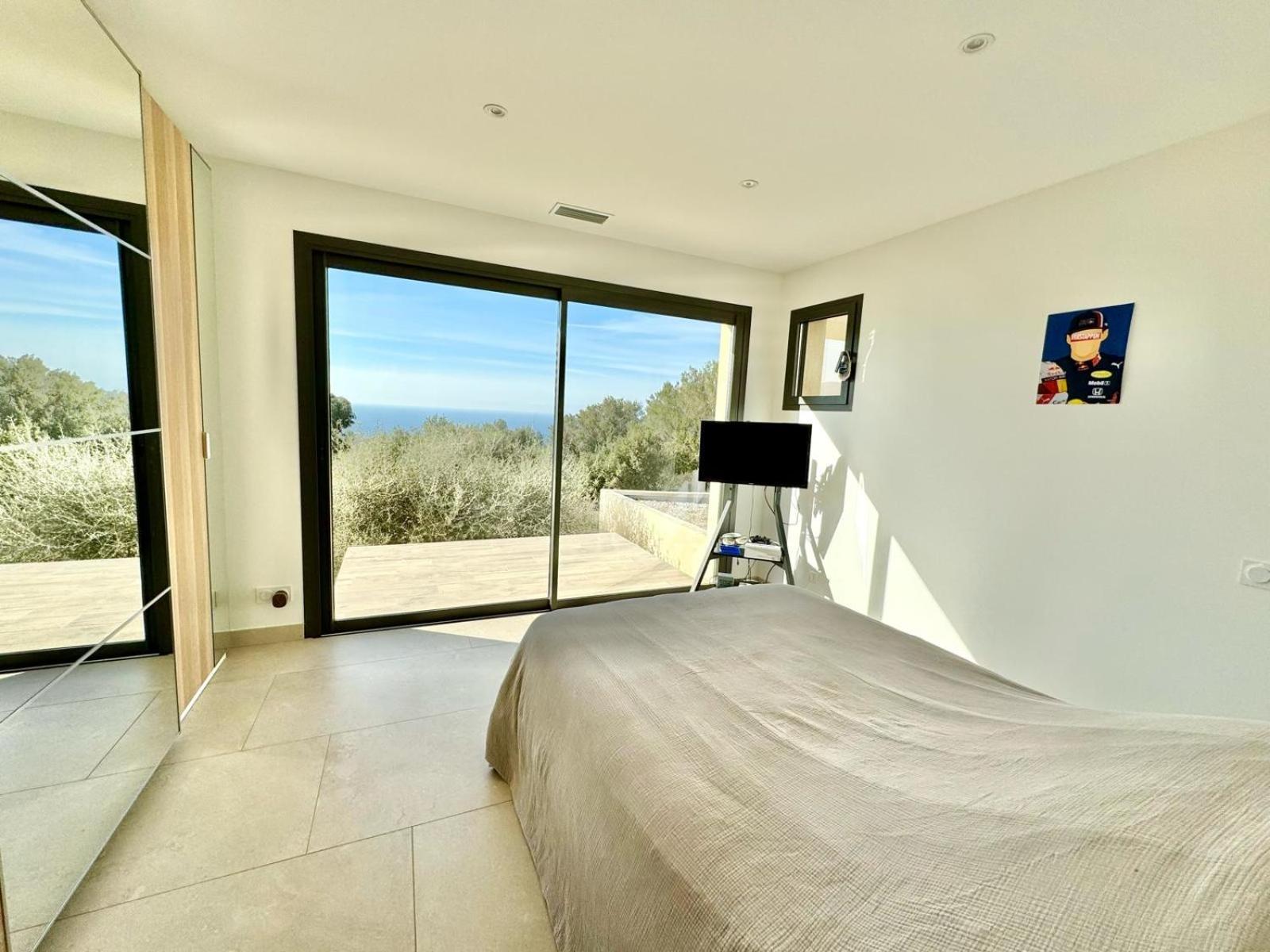 Super Villa Moderne Corbara Vue Mer Eksteriør billede